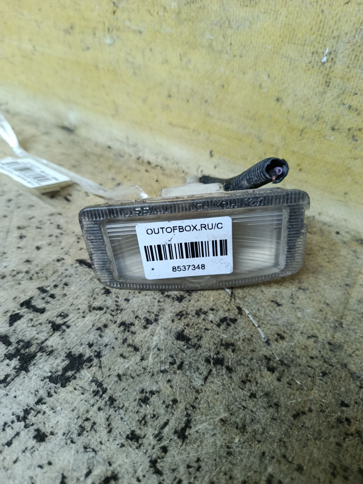Подсветка номера 6243 6243, на Nissan March AK12 Фото 2