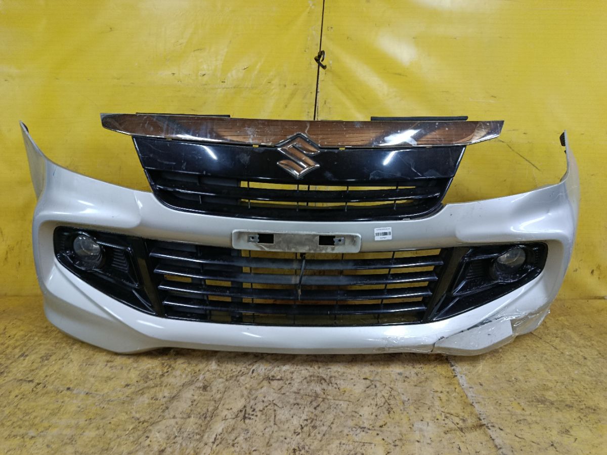 Бампер 71711-54M50 на Suzuki Solio MA15S Фото 2