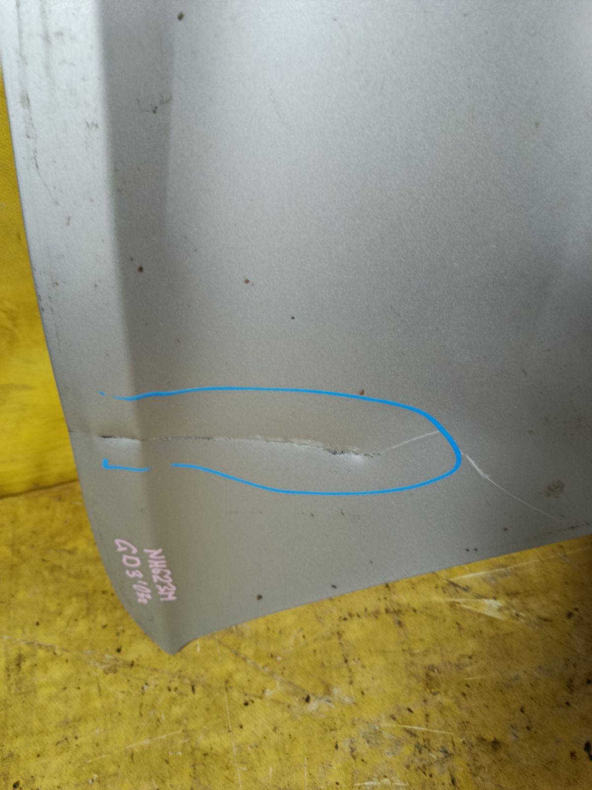Капот 60100-SAA-010ZZ, HD20042A на Honda Fit GD3 Фото 4