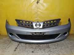 Бампер на Nissan Tiida Latio SC11, Переднее расположение