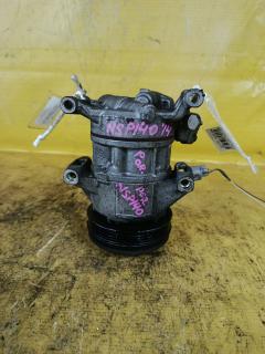 Компрессор кондиционера 447260-4201 на Toyota Porte NSP140 1NR-FE Фото 2