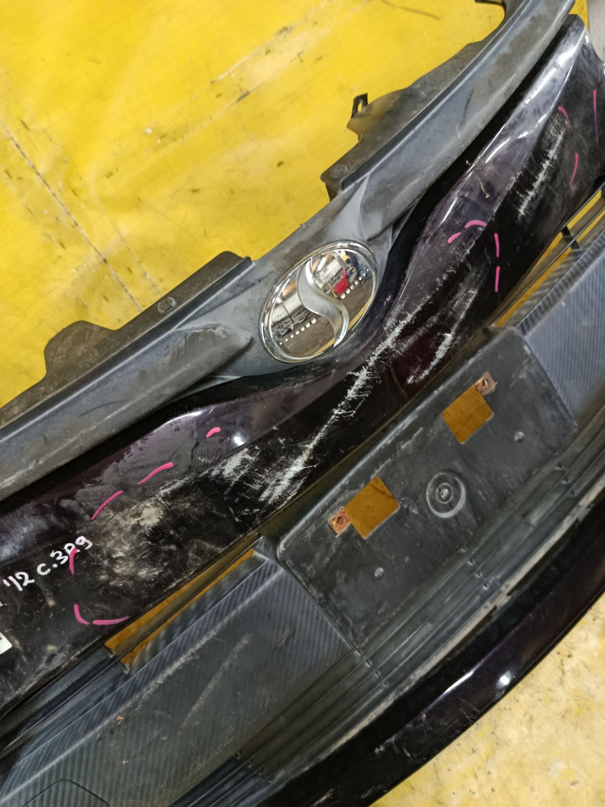Бампер на Toyota Sienta NCP81G Фото 5