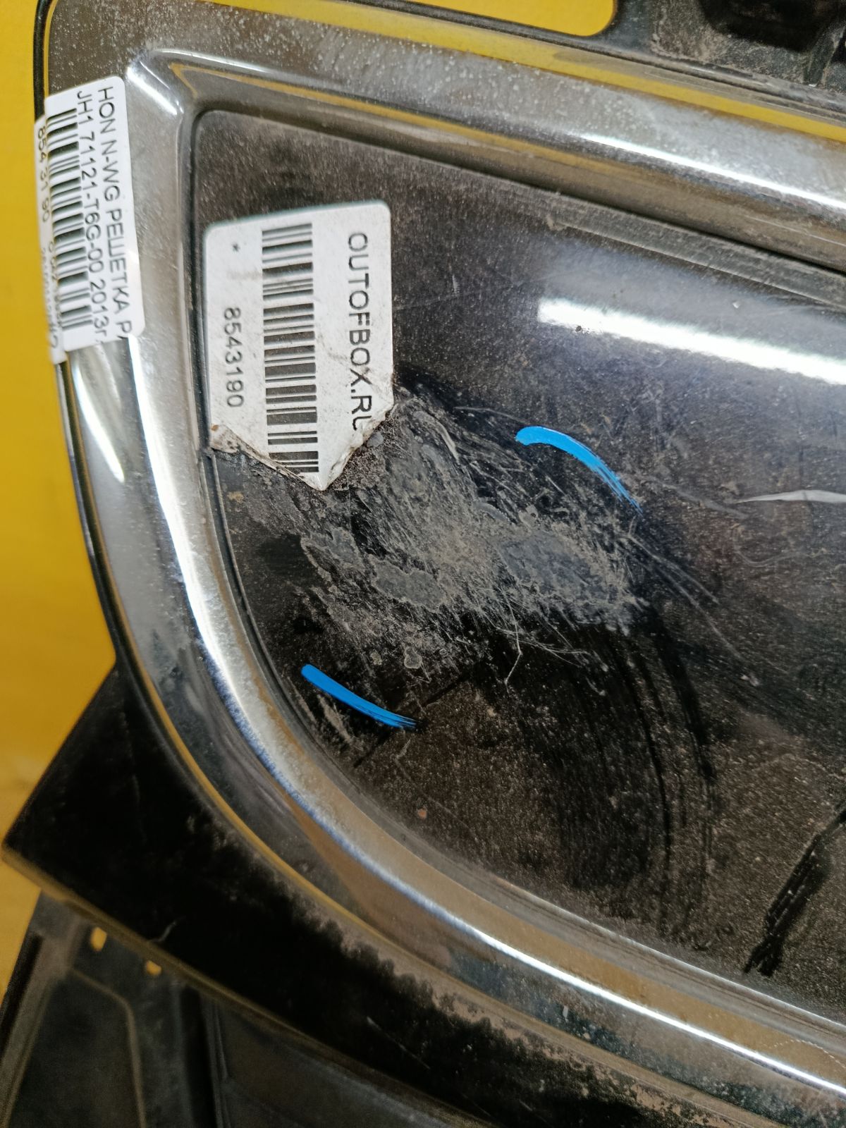 Решетка радиатора 71121-T6G-00 на Honda N-Wgn JH1 Фото 2