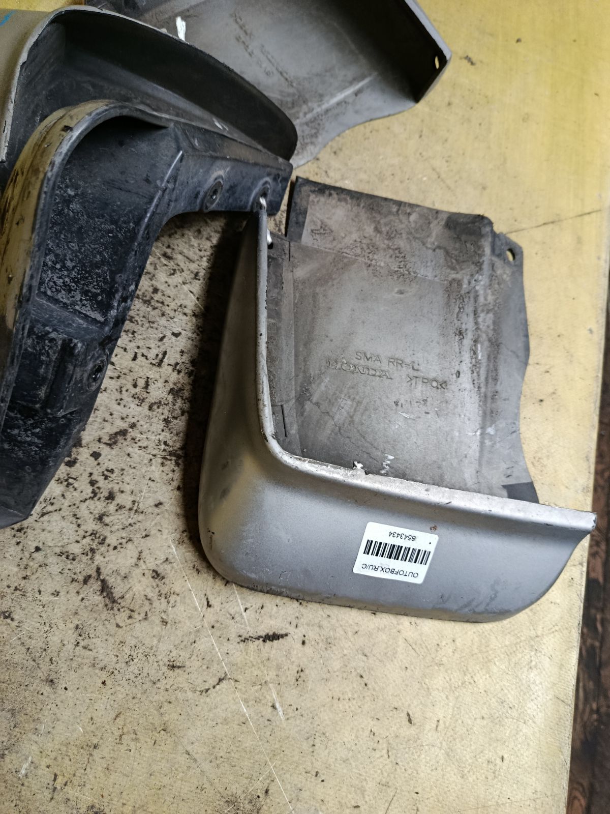 Брызговик на Honda Stream RN6 Фото 2