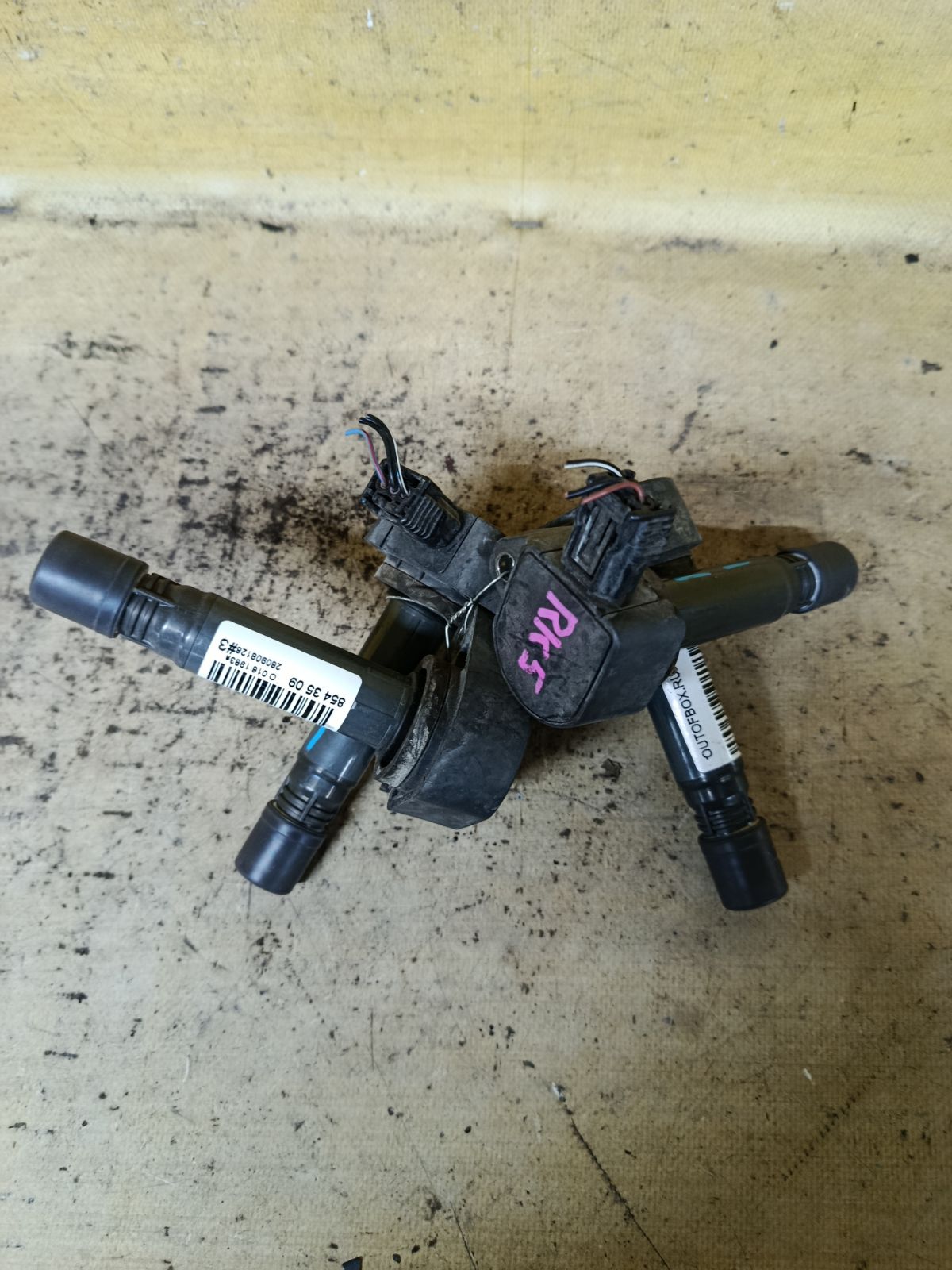 Катушка зажигания 099700-101 на Honda Stepwgn RK5 R20A Фото 1