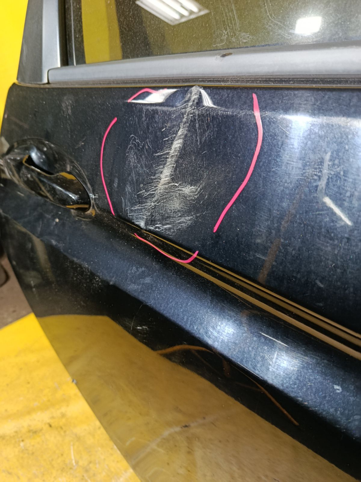 Дверь боковая на Honda Fit Hybrid GP5 Фото 2