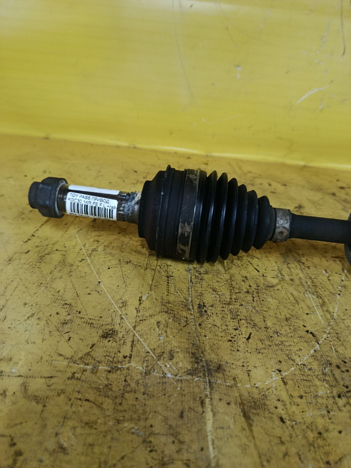 Привод на Toyota Passo KGC30 1KR-FE Фото 3