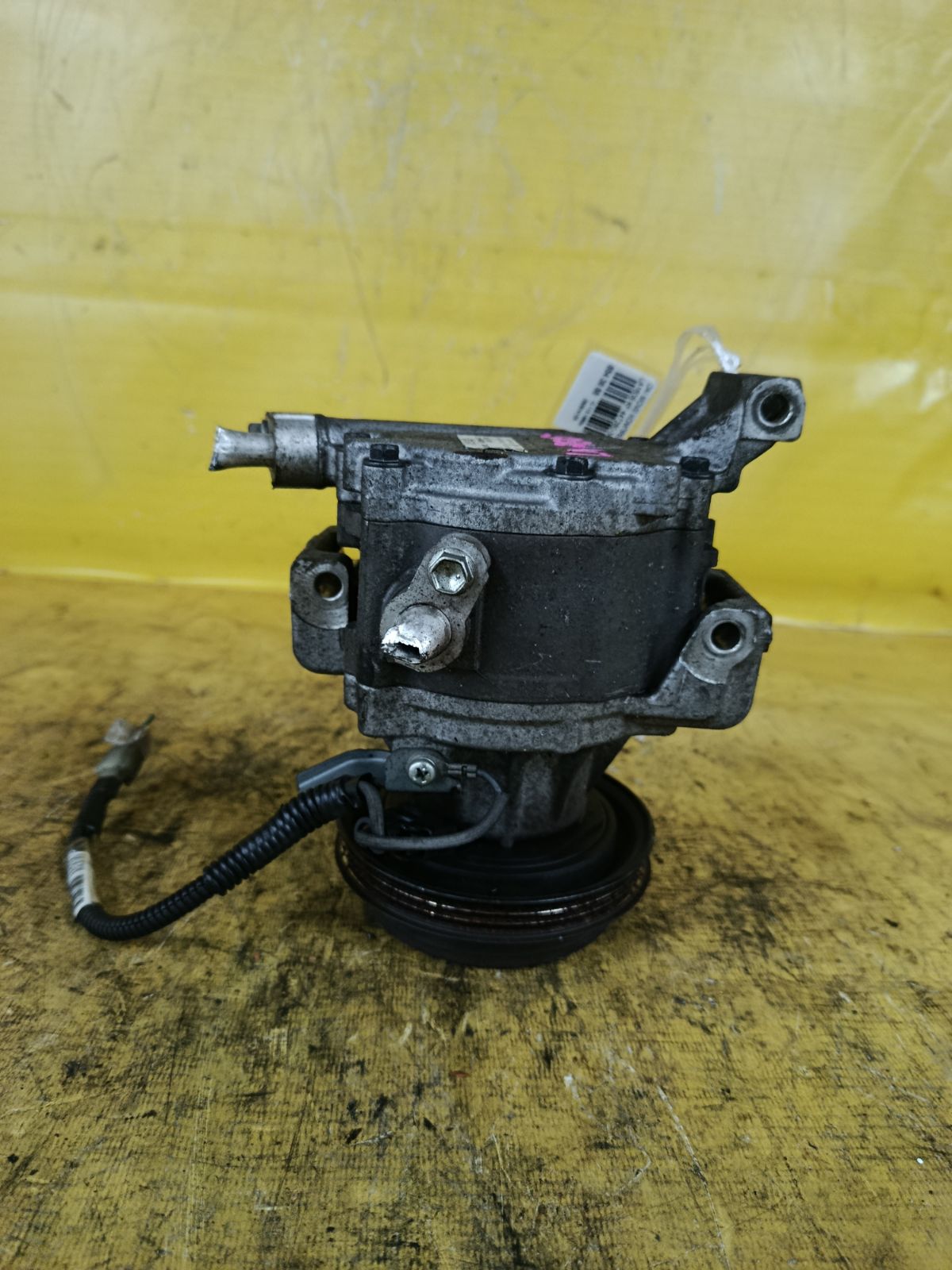 Компрессор кондиционера 447280-3471 на Daihatsu Move LA160S KF Фото 2