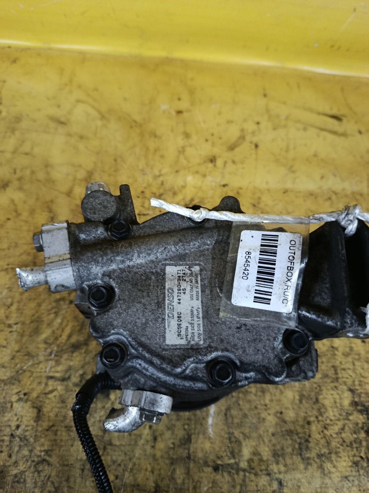 Генератор 447280-3471 на Daihatsu Move LA150S KF-VE Фото 3