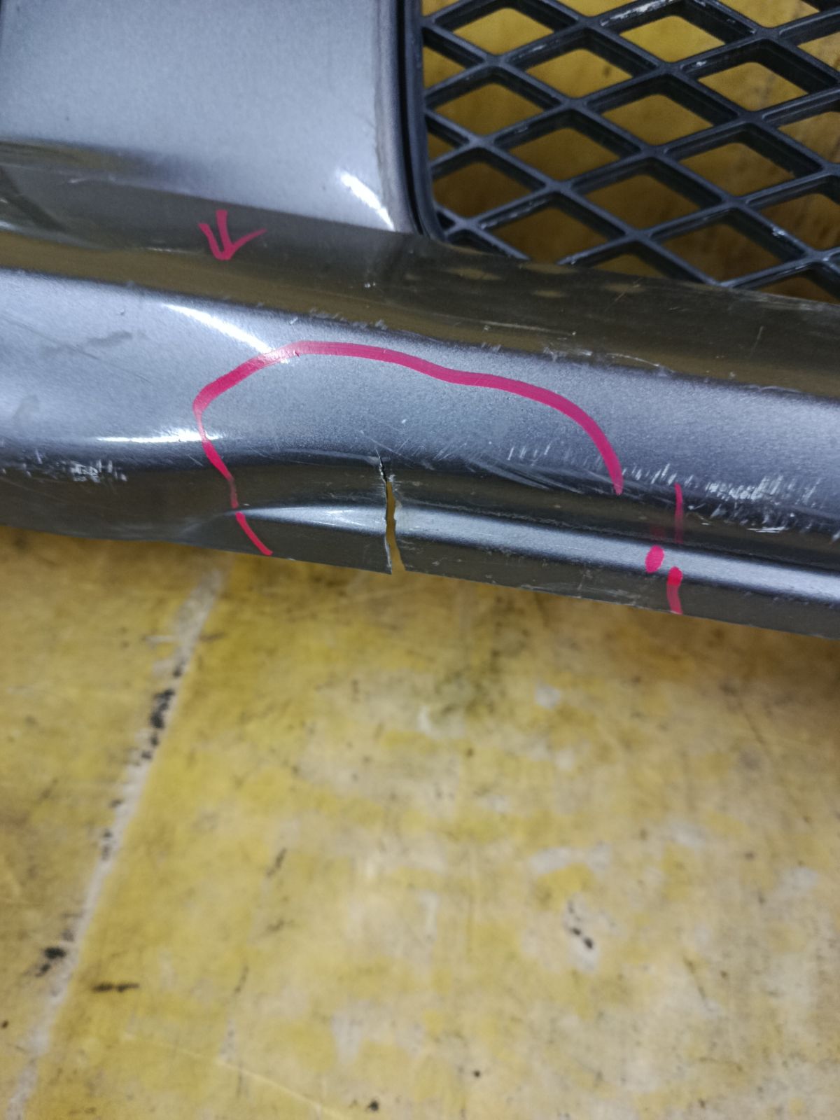 Бампер P2575 P2575,D387-50031 на Mazda Demio DY3W Фото 3