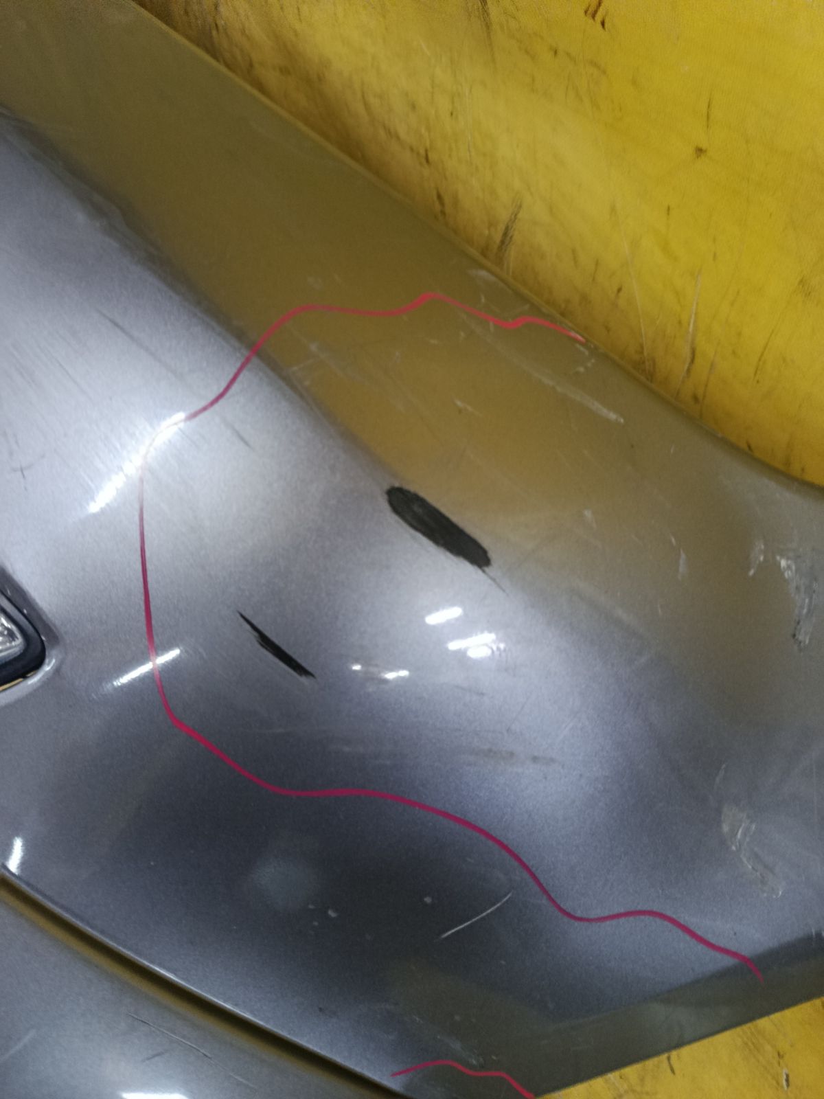 Бампер P2575 P2575,D387-50031 на Mazda Demio DY3W Фото 6