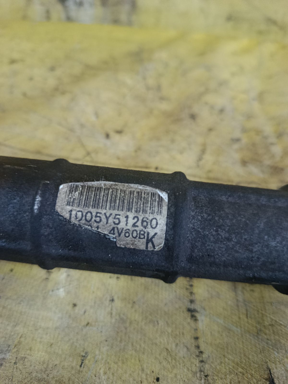 Рулевая рейка 48001-4V60B на Nissan Wingroad Y12 HR15DE Фото 4