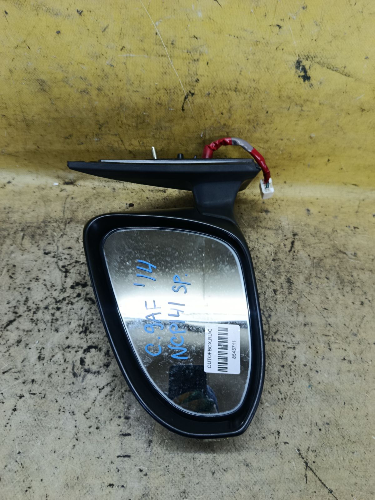 Зеркало двери боковой на Toyota Spade NCP141 Фото 4