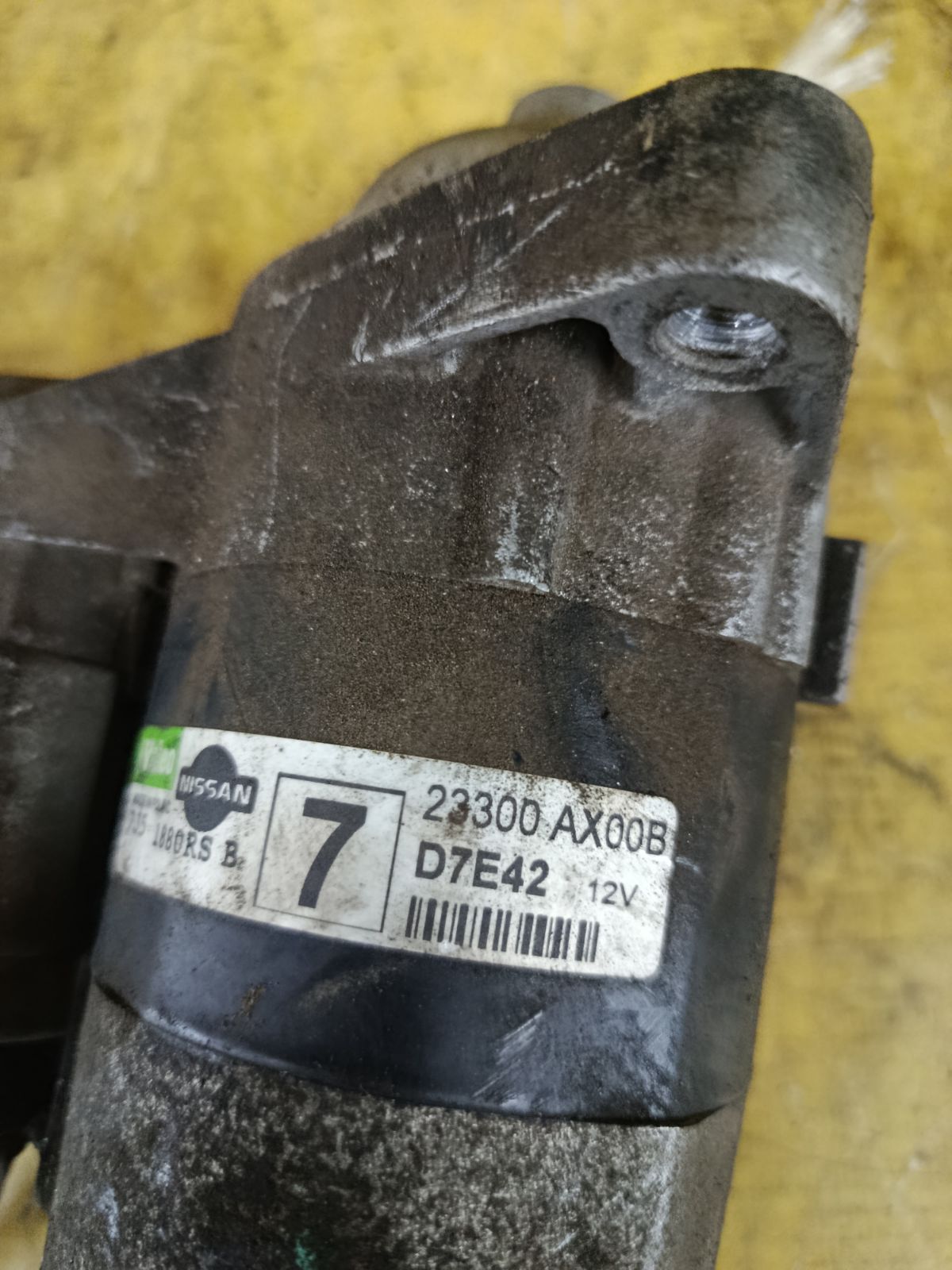 Стартер 23300-AX00B на Nissan March AK12 CR12DE Фото 3