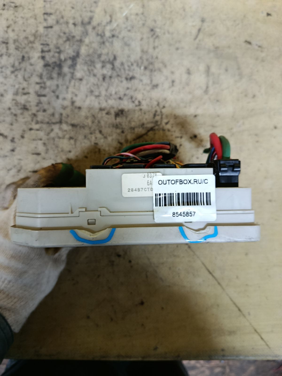 Блок предохранителей 284B7-CT01A на Nissan March AK12 CR12DE Фото 2