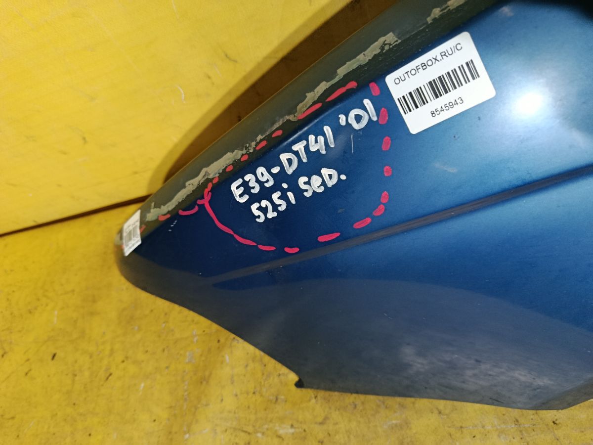 Крыло переднее 41358162133, BM5300160-0L00 на Bmw 5-Series E39-DT41 Фото 4