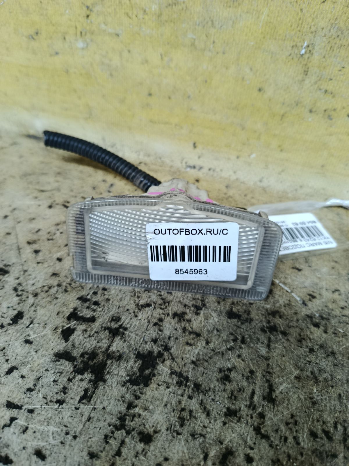 Подсветка номера 6243 6243, на Nissan March YK12 Фото 1