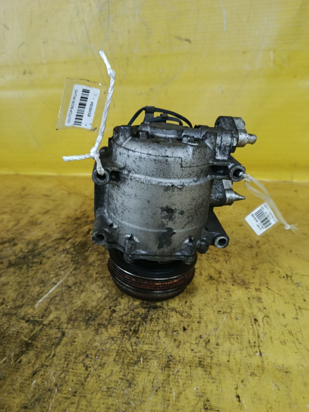 Компрессор кондиционера на Honda Fit GE6 L13A Фото 2
