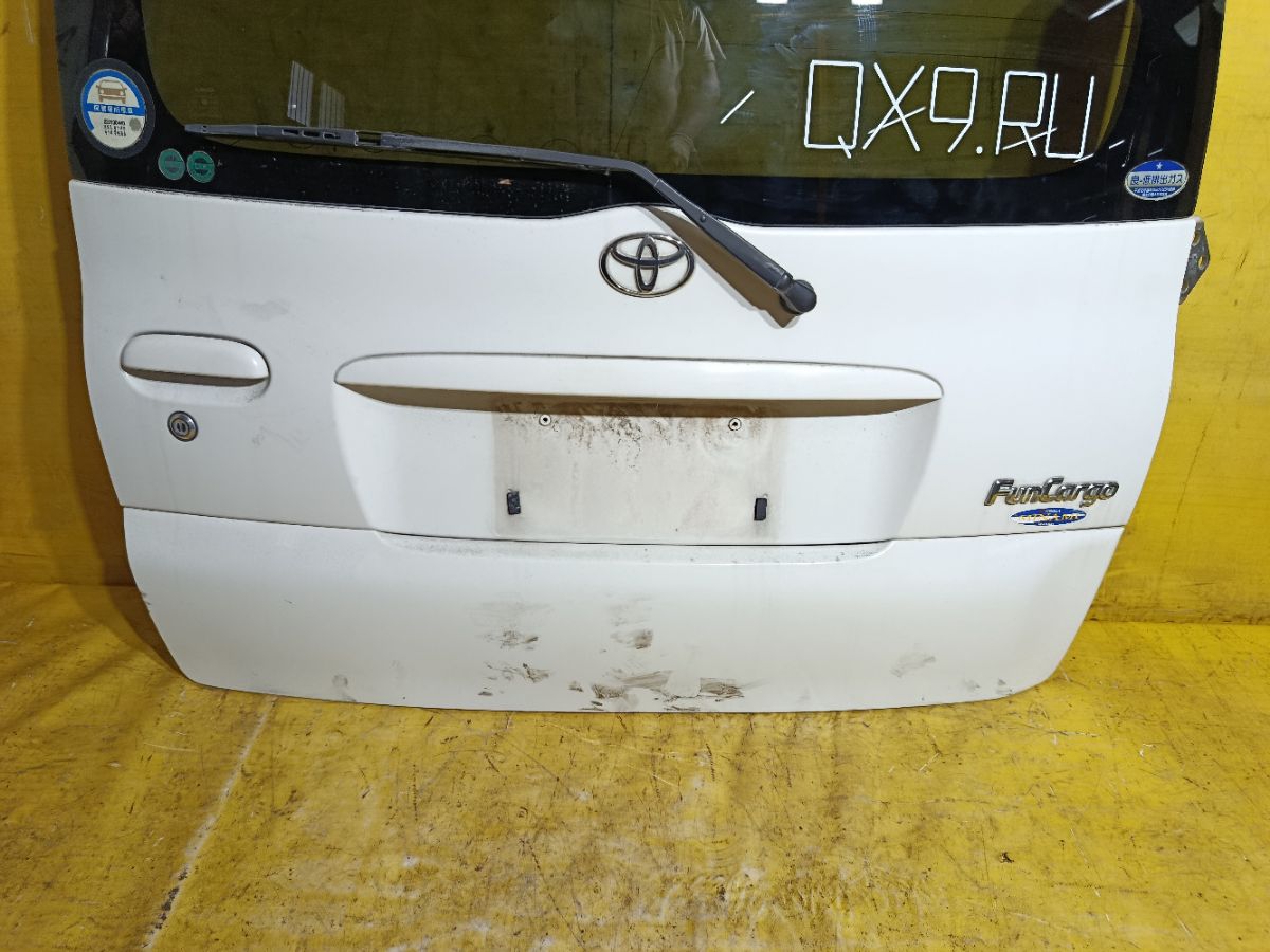 Дверь задняя на Toyota Funcargo NCP20 Фото 2