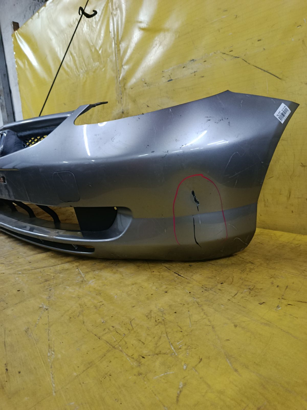 Бампер на Honda Fit GD1 Фото 2