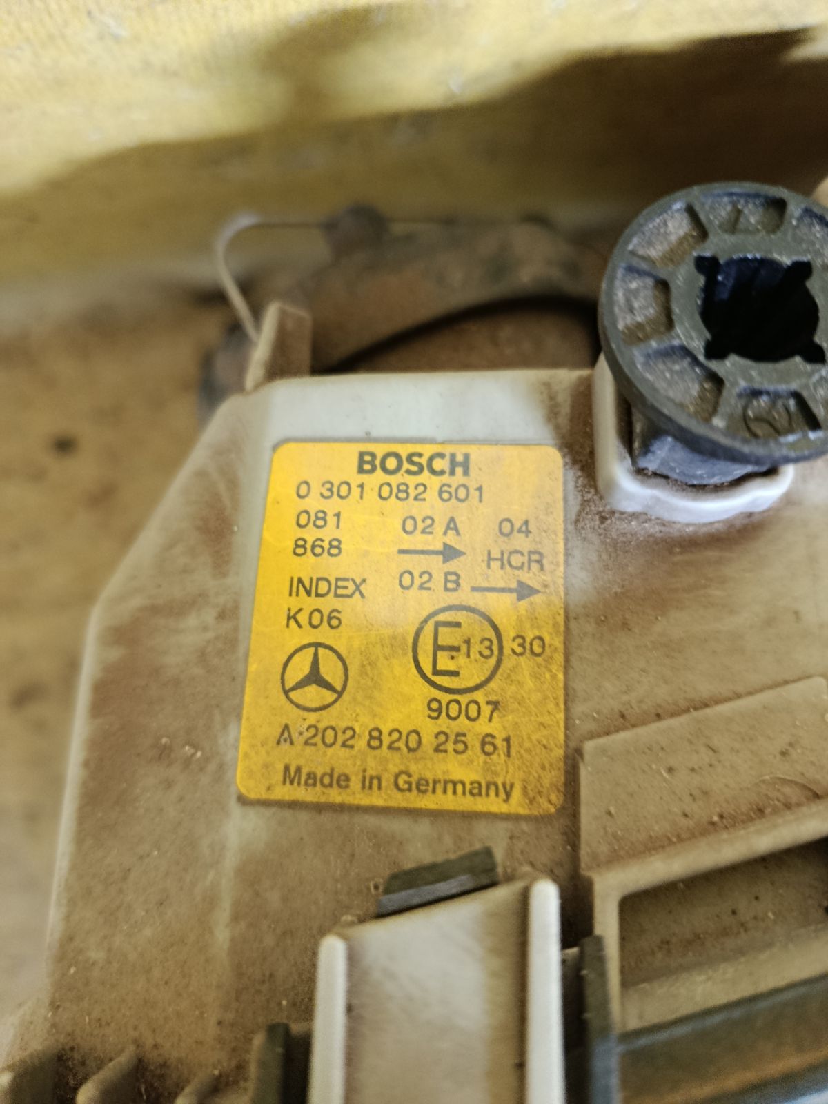 Фара A2028202561, 0301082601 на Mercedes-Benz C-Class W202.026 Фото 2