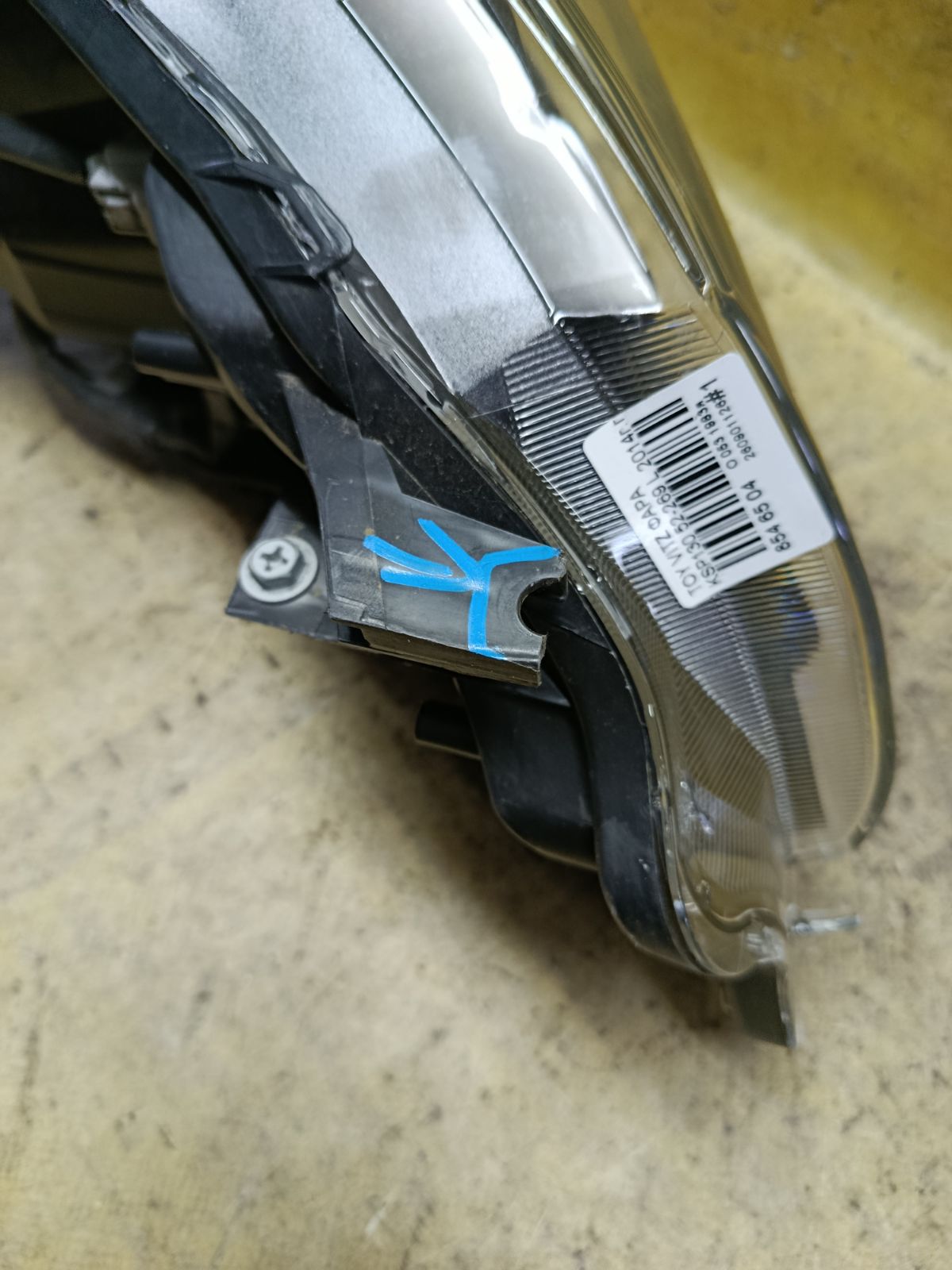 Фара 52-269 52-269, на Toyota Vitz KSP130 Фото 2