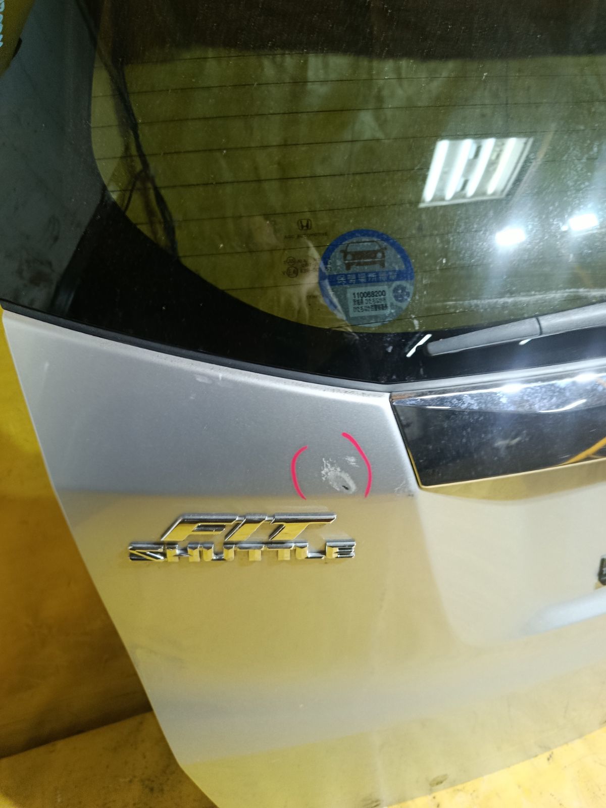 Дверь задняя на Honda Fit Shuttle GG7 Фото 2