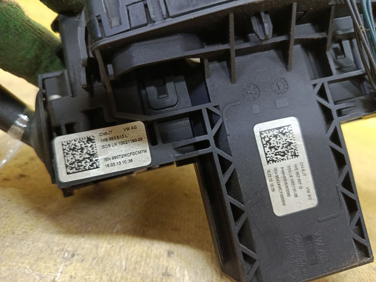 Переключатель поворотов 5K0953549, 1K5953513L, 1K5953507Q на Skoda Octavia A5 1Z Фото 5