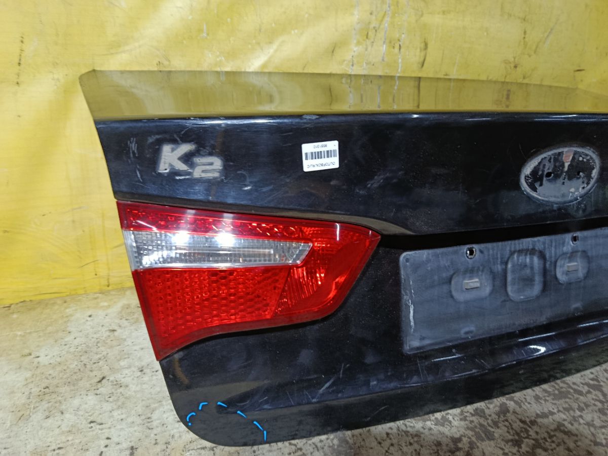 Крышка багажника на Kia Rio QB Фото 5