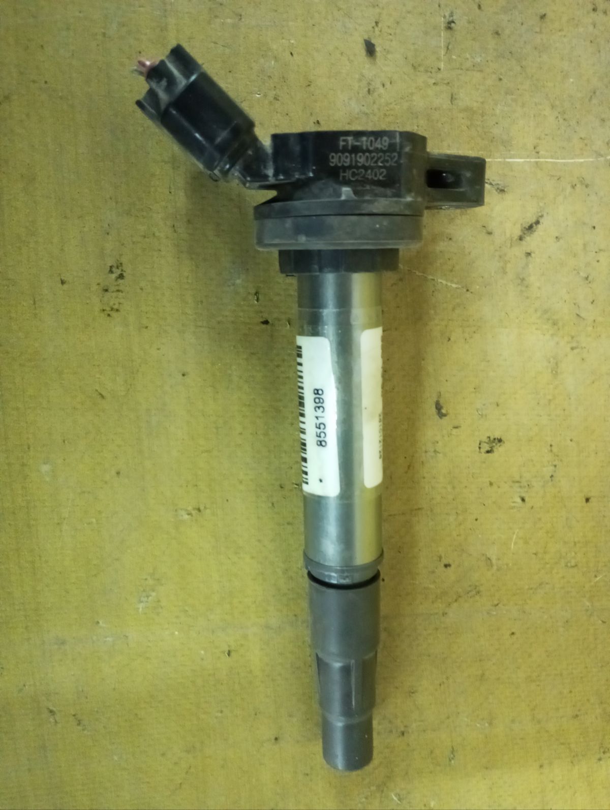 Катушка зажигания 90919-02252, 90919-02258 на Toyota Corolla ZZE150L 1ZR-FE Фото 2
