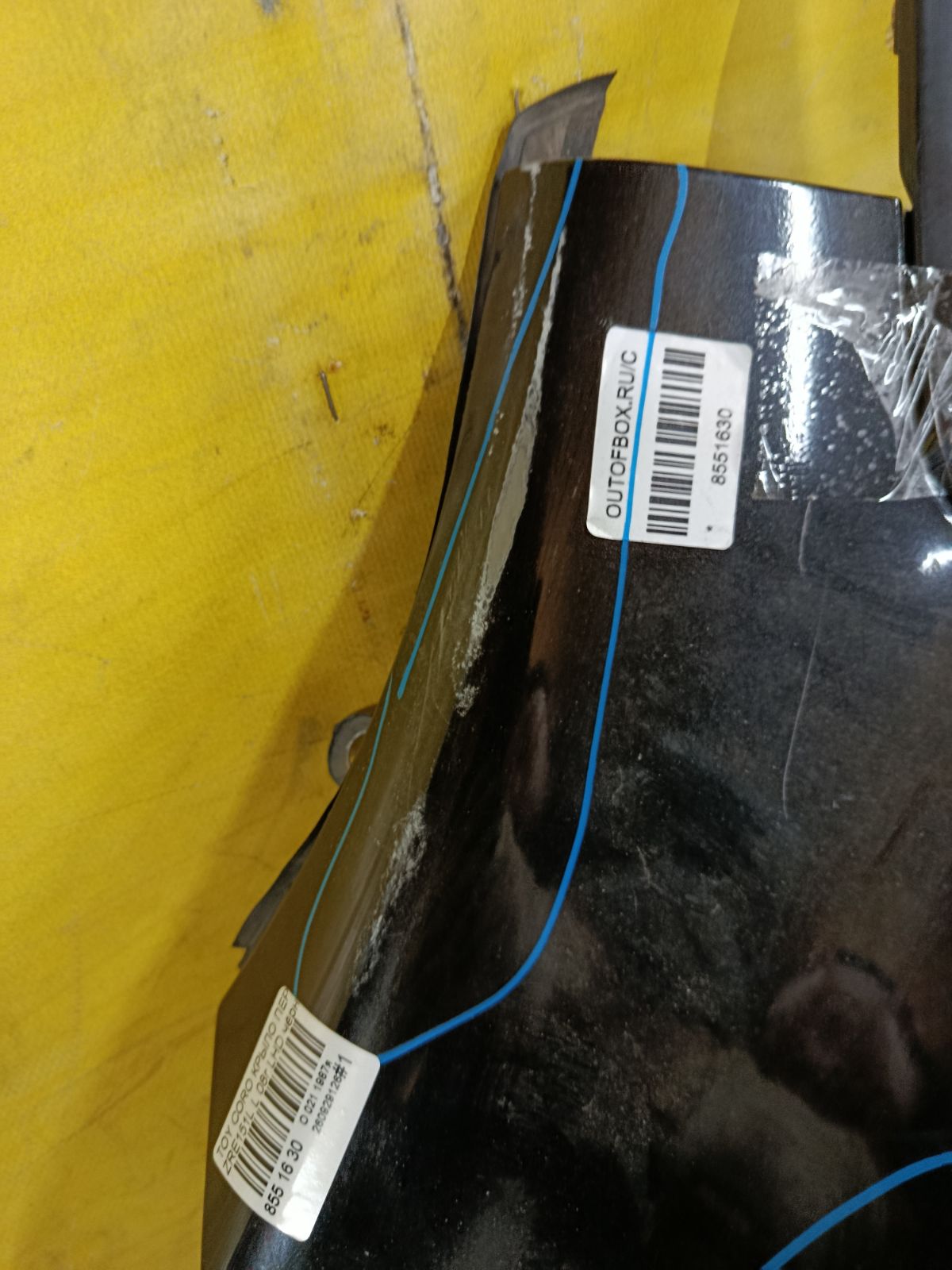 Крыло переднее на Toyota Corolla ZRE151L Фото 3