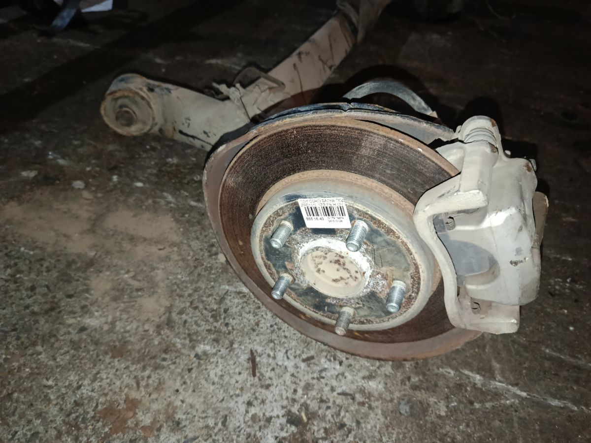Балка подвески на Toyota Corolla ZRE151L 1ZR-FE Фото 3