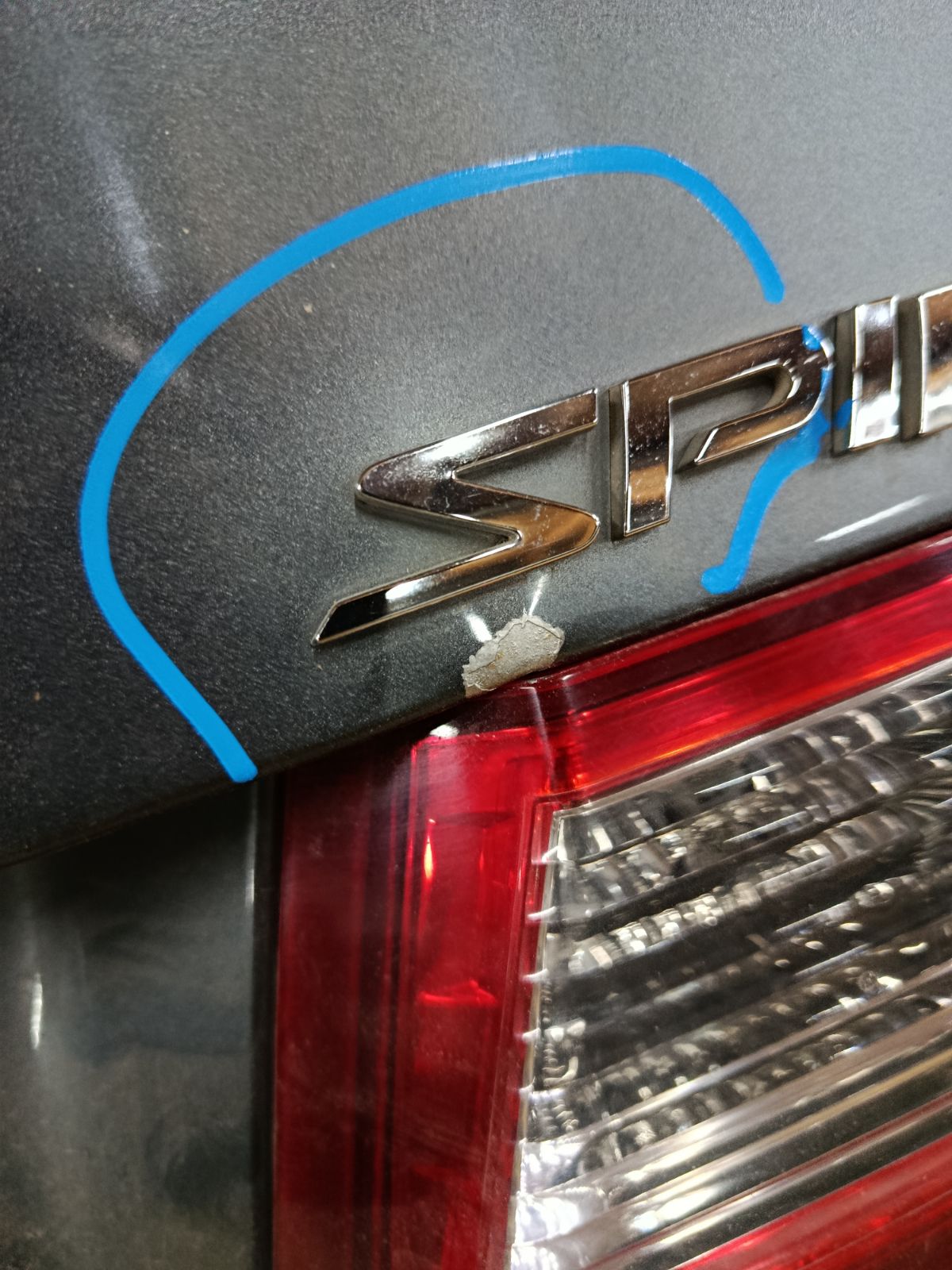 Крышка багажника P7479 P7479, на Honda Accord CU2 Фото 4