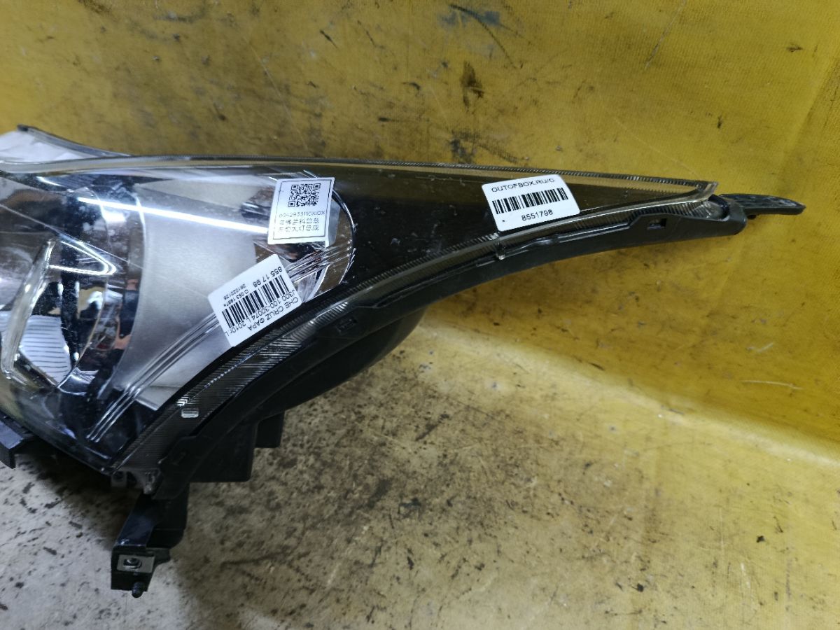 Фара 100-30074 100-30074, на Chevrolet Cruze J300 Фото 3