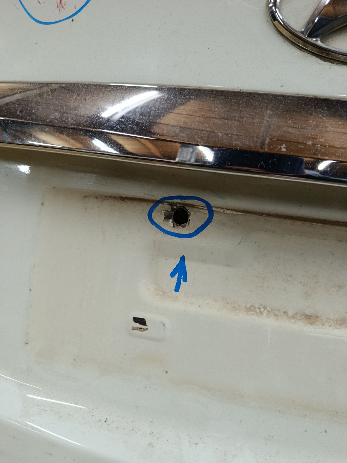 Крышка багажника на Hyundai Solaris RB Фото 6