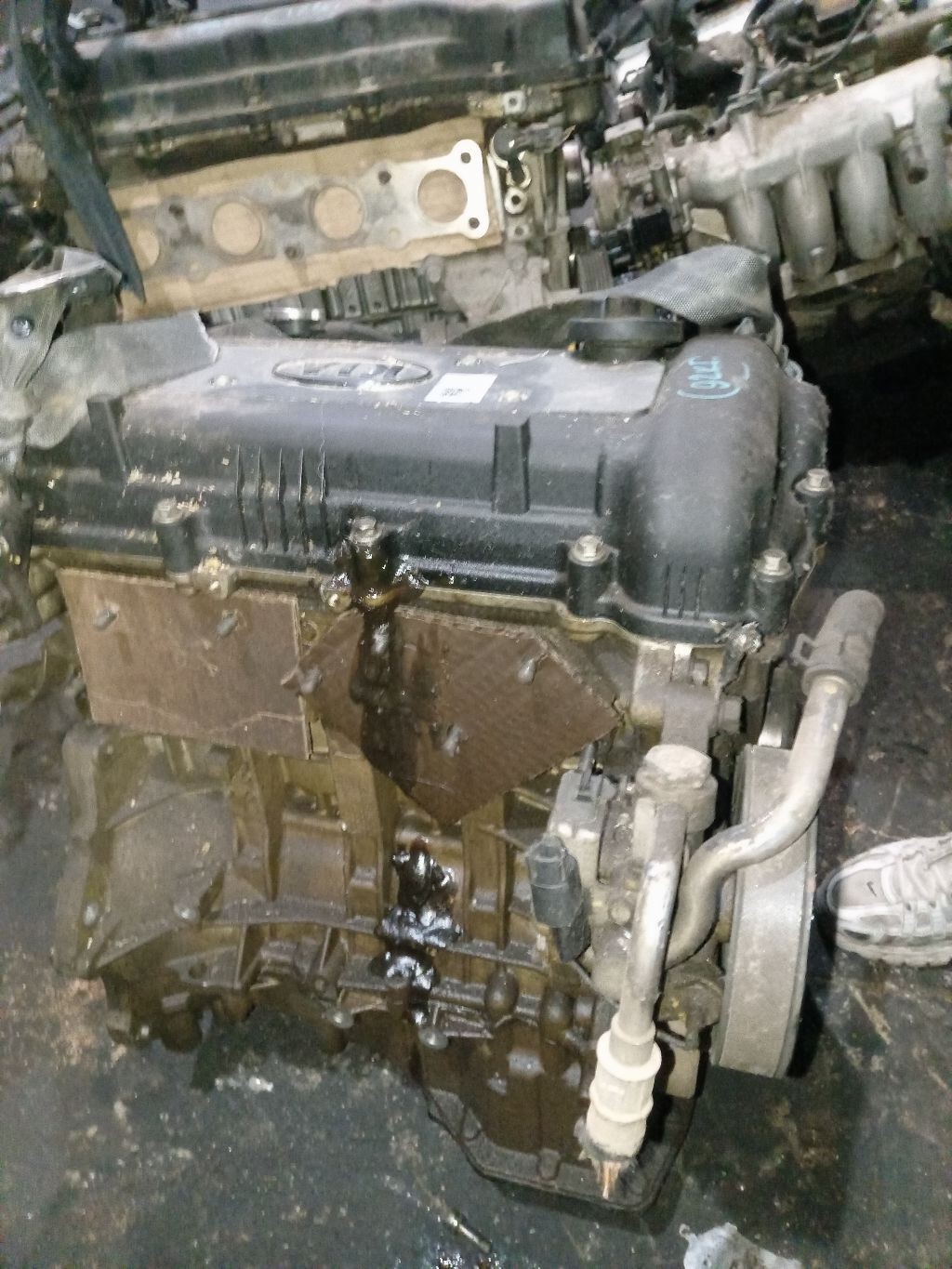 Двигатель на Kia Rio QB G4FA Фото 4