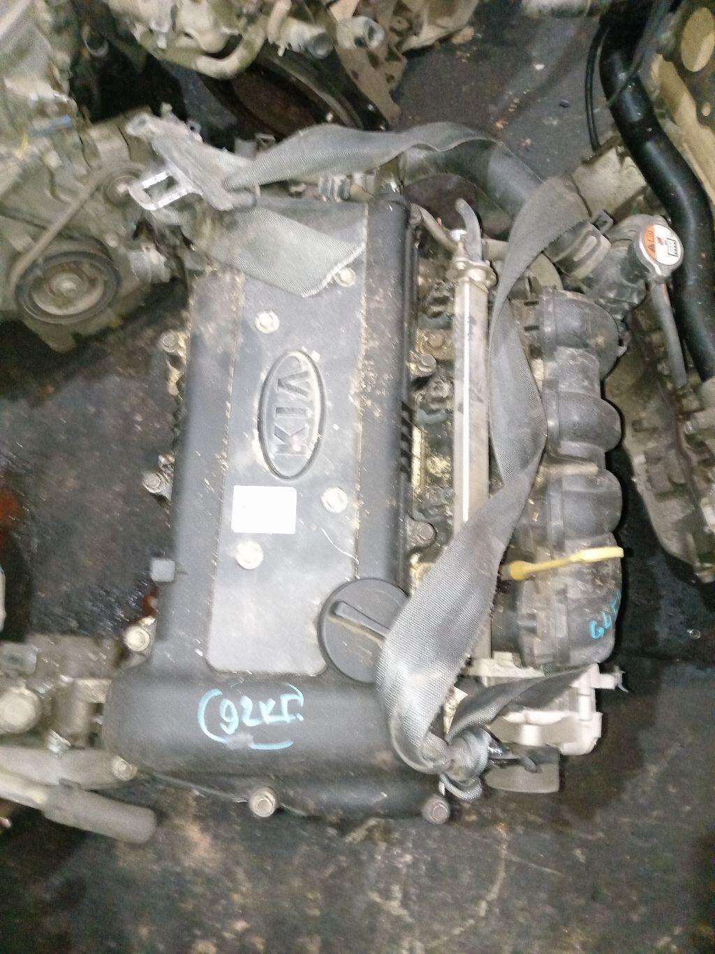 Двигатель на Kia Rio QB G4FA Фото 5