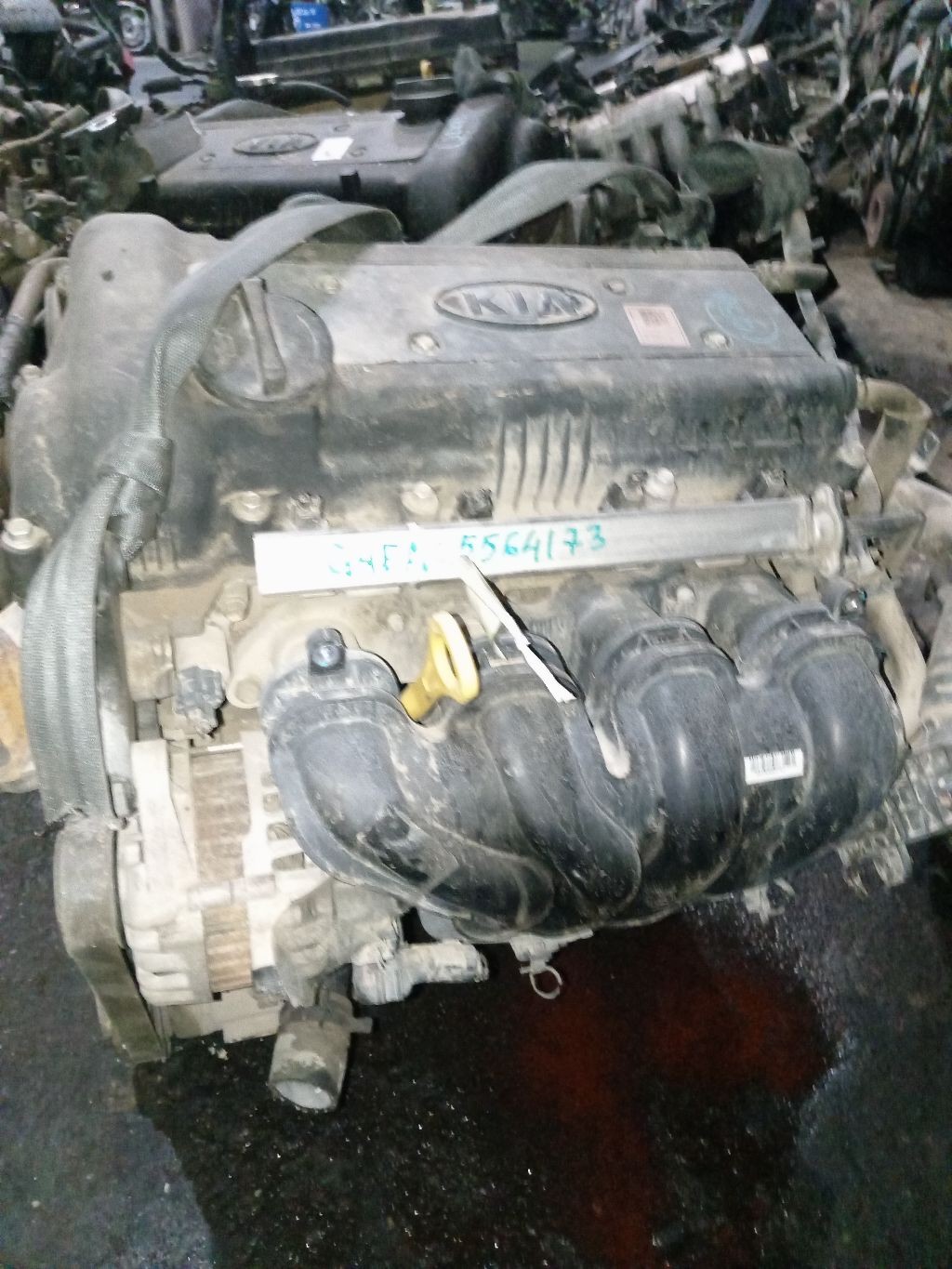 Двигатель на Kia Rio QB G4FA Фото 4