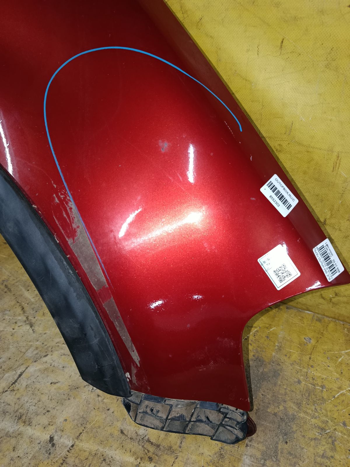 Крыло переднее на Suzuki Sx4 YA11S Фото 3
