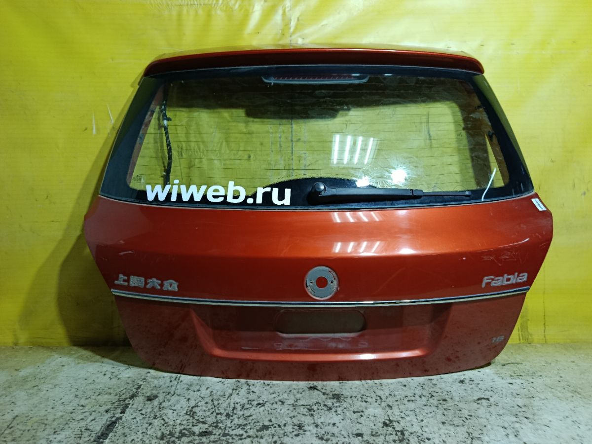 Дверь задняя на Skoda Fabia 5J Фото 2