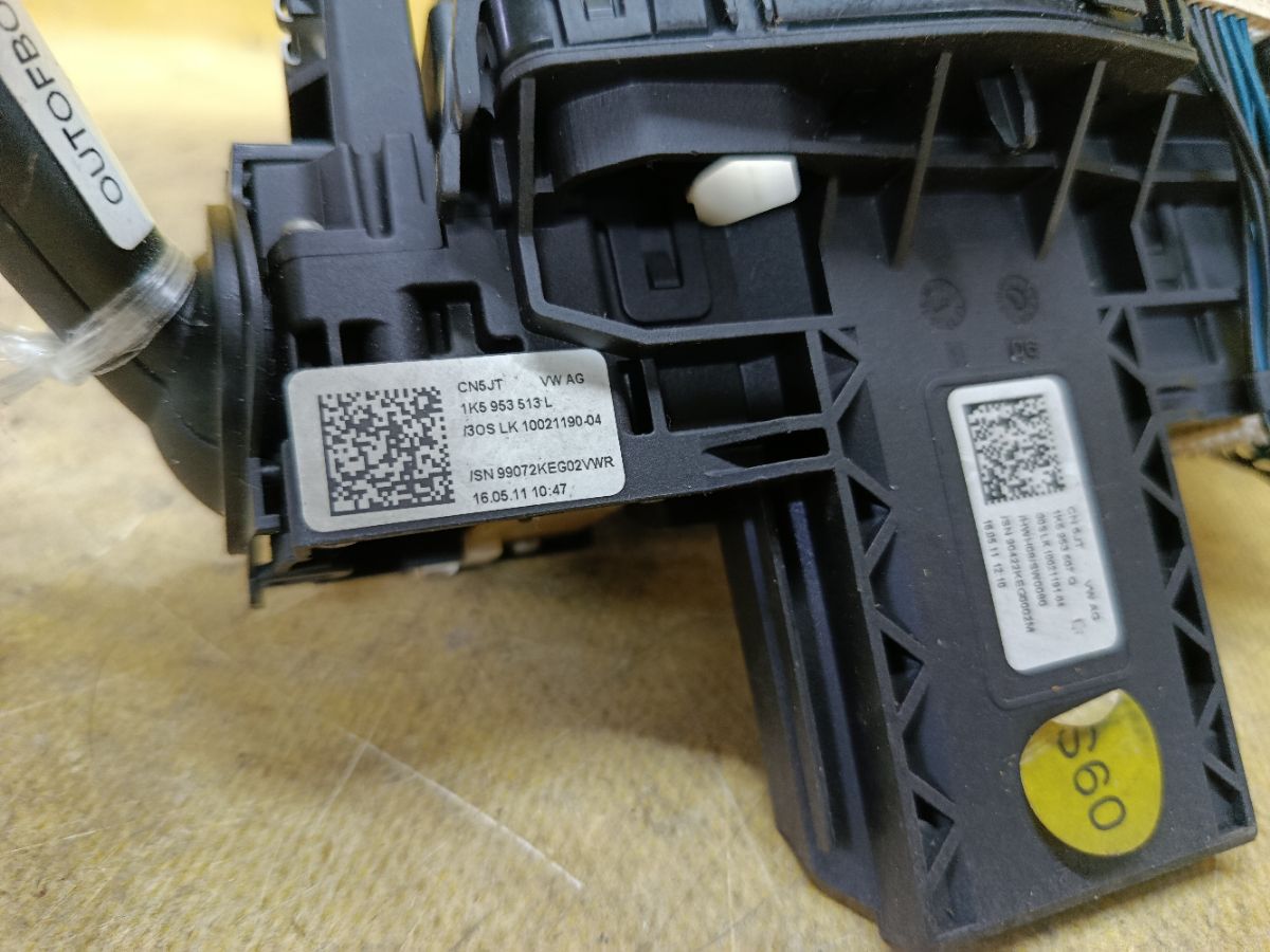 Шлейф-лента air bag 5K0953549, 1K5953513L, 1K5953507Q на Skoda Octavia A5 1Z Фото 5