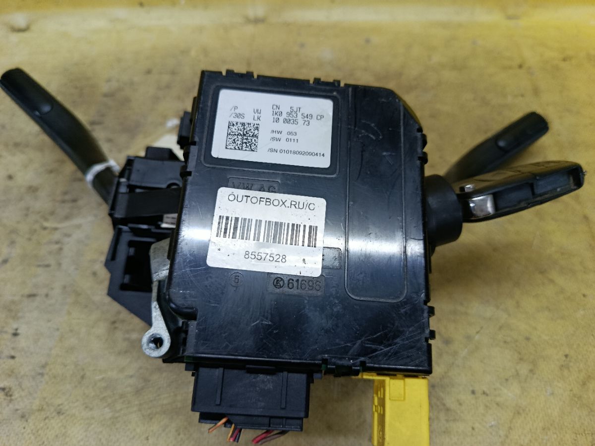 Шлейф-лента air bag 1KO905865A, 1K0953549CP, 1K0959853D, 1K0953519L, 1K0953513B на Skoda Superb 3T Фото 5