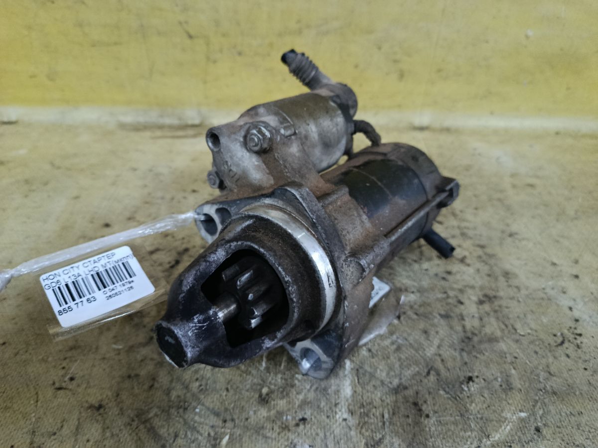 Стартер на Honda City GD6 L13A Фото 3