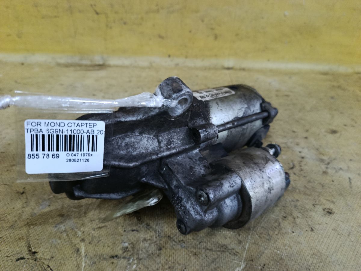 Стартер 6G9N-11000-AB, 0986023570, 1251700, 1300504, 1366986, 1379702, 1477482, 1525794, 220369, 30667059, 30667738, 30795405, 31268034, 36002497, 3M5T-11000-AB, 3M5T-11000-AC, 3M5T-11000-AD, 3M5T-11000-AE, 3S4T-11000-AC, 4542546, 4587107, 4635595, 4S4T-11000-AA, 5S4T-11000-AA, 6G9N-11000-AA, 6S4T-11000-AA, 8EA738258-561 на Ford Mondeo 4 TPBA Фото 2