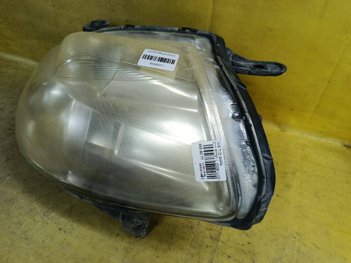 Фара P7781 P7781, на Nissan Tiida C11 Фото 3