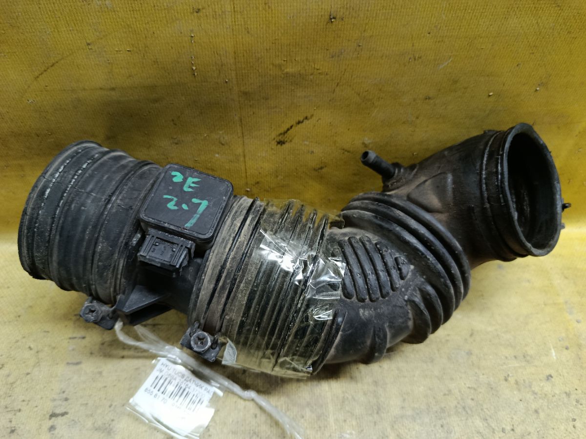 Датчик расхода воздуха 28164-37200, 28139-2E100 на Hyundai Tucson JM G6BA Фото 2