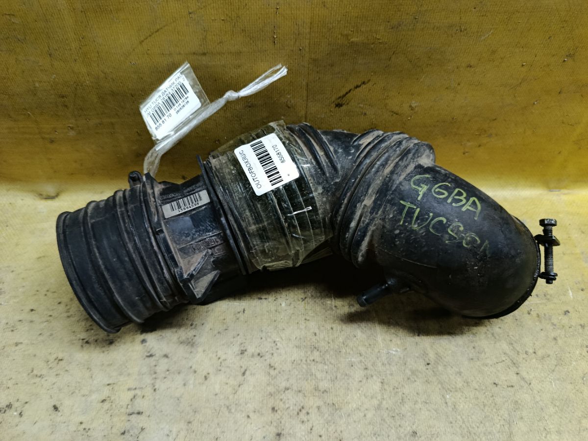 Датчик расхода воздуха 28164-37200, 28139-2E100 на Hyundai Tucson JM G6BA Фото 4