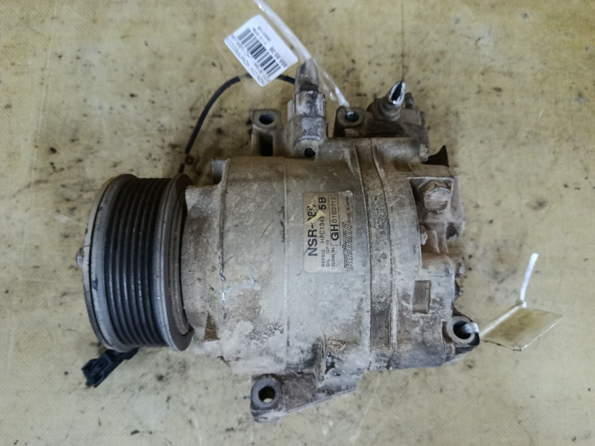 Компрессор кондиционера на Honda Civic FD1 R18A1 Фото 4