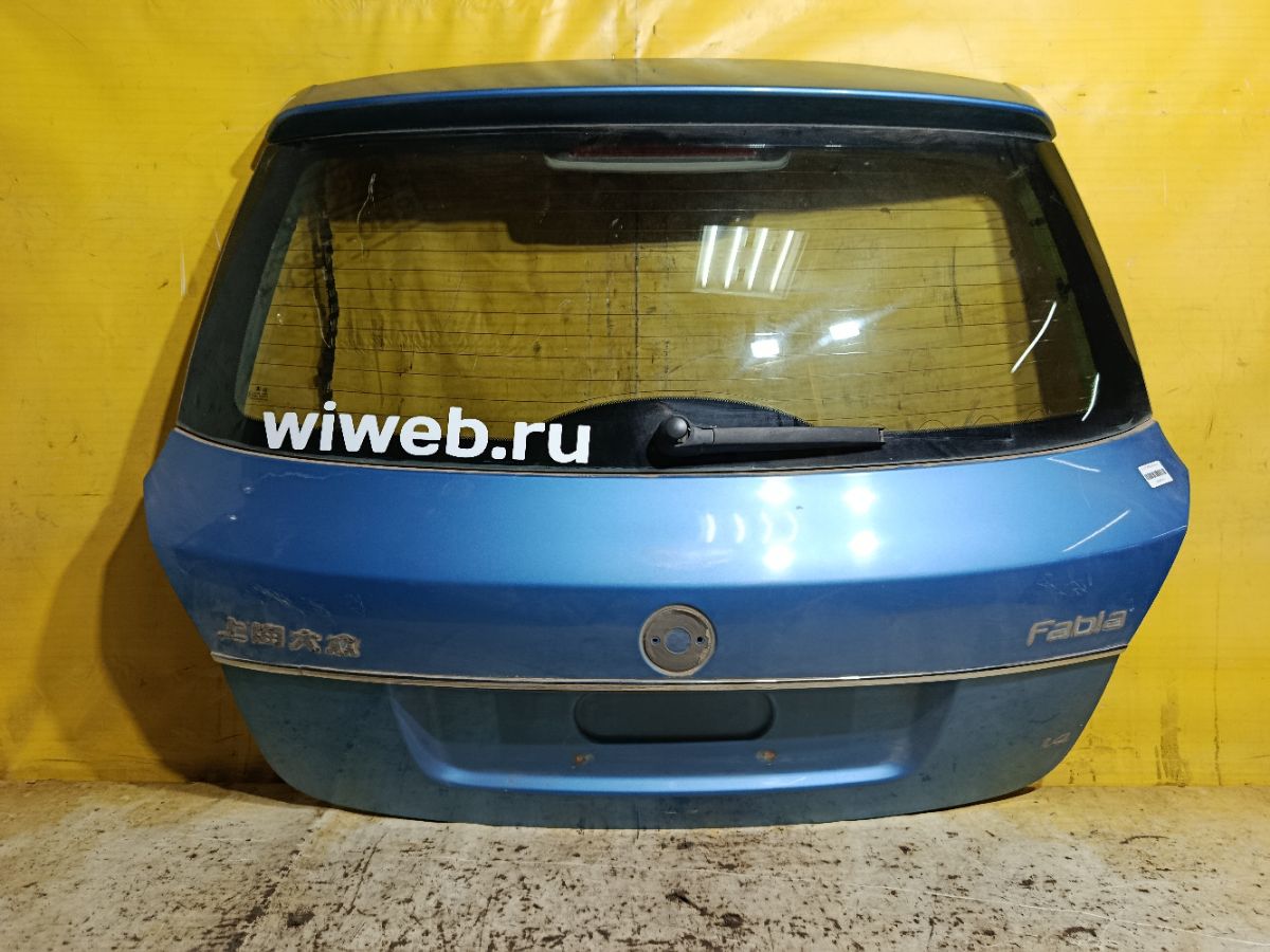 Дверь задняя на Skoda Fabia 5J Фото 1