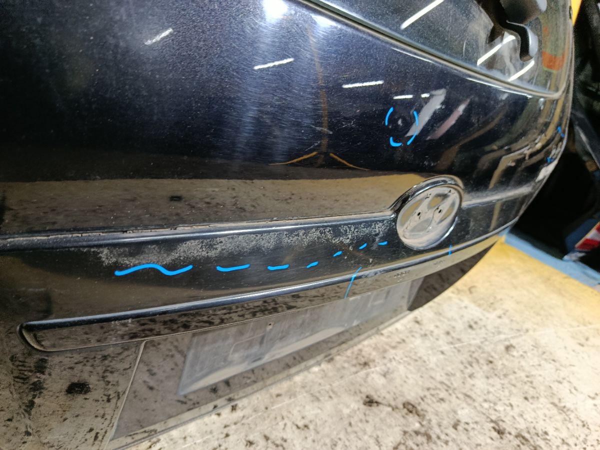 Дверь задняя на Hyundai Tucson 1 JM Фото 5
